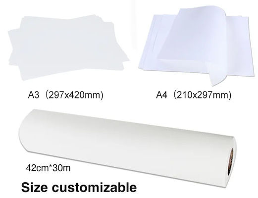 Wholesale High Quality Quick Dry Heat Transfer Sublimation Paper A4 For T-shirt And Mug