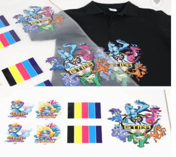 PET White DTF Transfer Film For Apparel Printing Fabric Decoration