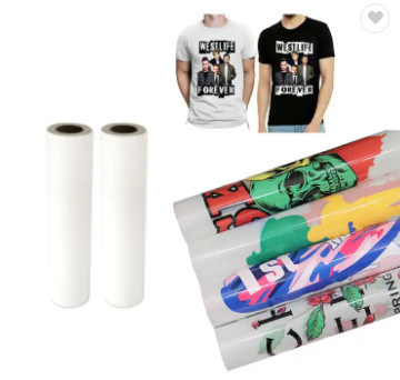 PET White DTF Transfer Film For Apparel Printing Fabric Decoration